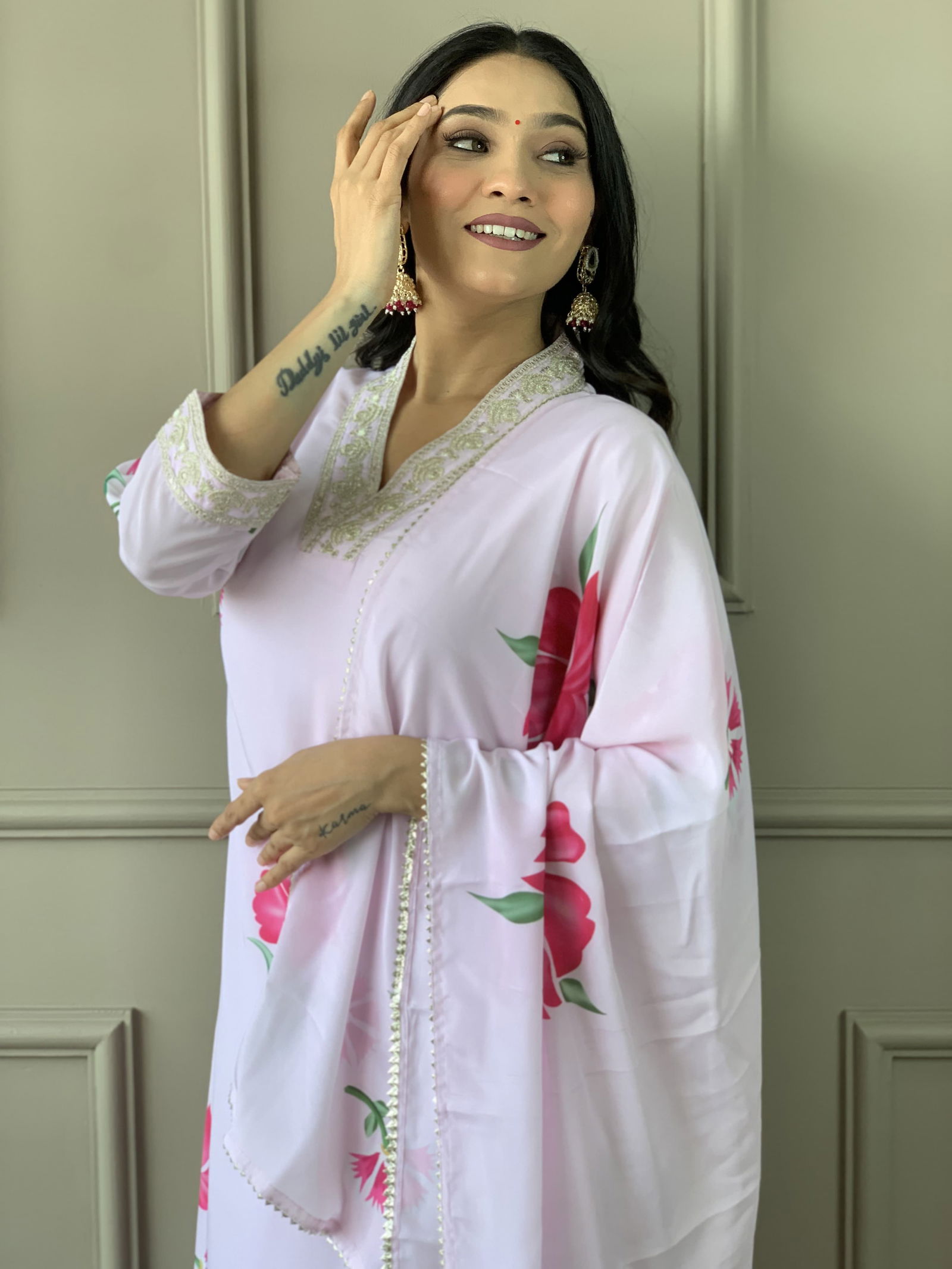 KF 548 Kalaai White Designer Straight Cut Kurti With Bottom Dupatta Wholesale Shop In Surat	